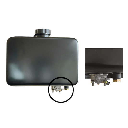 Plastic Fuel Tank Assembly with Cap, Fuel Cock & Filter